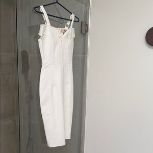 Hybrid Apparel White Midi Dress